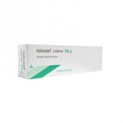 Ialuset crème   tube acide hyaluronique   100g