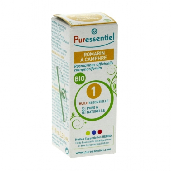 Puressentiel romarin à camphre bio 10ml