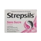 Strepsils Fraise Sans Sucre 24 Pastilles édulcorées à l'isomalt au maltitol et à la saccharine sodique