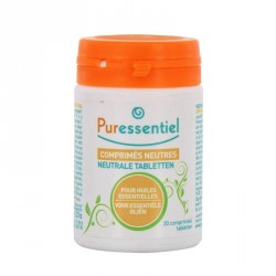 Puressentiel 30 comprimés neutres pour huiles essentielles