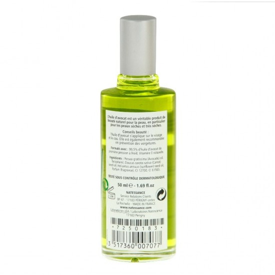 Natessance huile d'avocat 50ml Natessance huile d'avocat 50ml