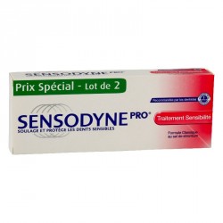 Sensodyne pro traitement sensibilité duo 75ml