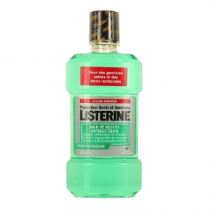 Livraison à domicile Listerine Bain de bouche - Soin Blancheur, 500ml