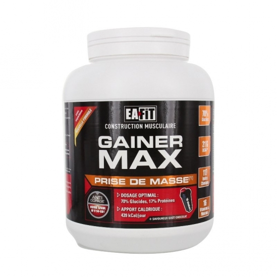 Eafit gainer max gain de poids rapide chocolat 1,1kg