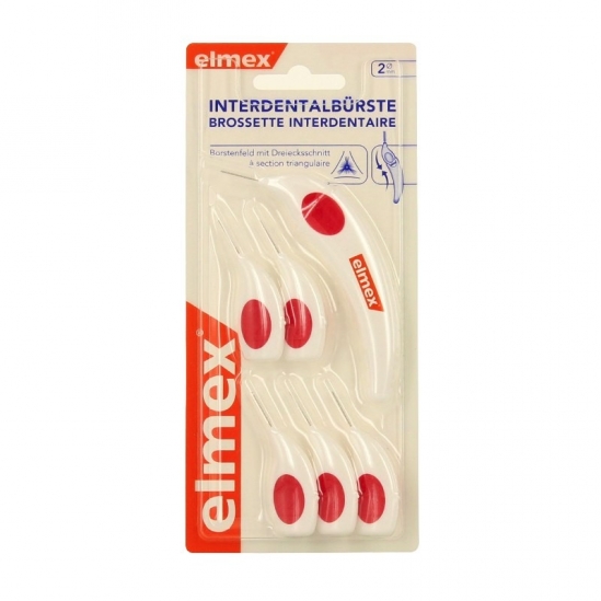 Elmex interdental brossettes   interdentaires 2mm x6