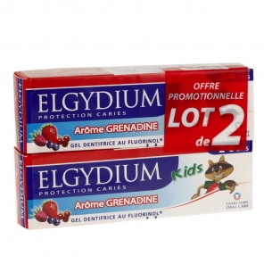 Elgydium grenadine protection caries kids 2-6 ans 50ml