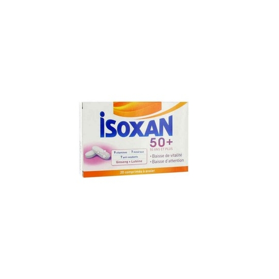 Isoxan 50+  20 comprimés