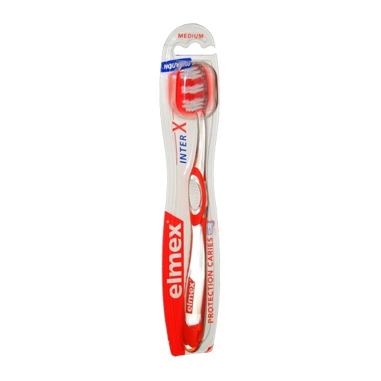 Elmex brosse à dents protection caries brins medium et tête standard