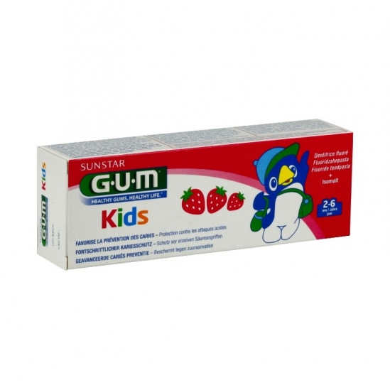 Gum kids dentifrice 2-6ans 50ml