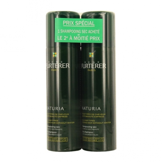 René Furterer naturia shampooing sec 2x150ml