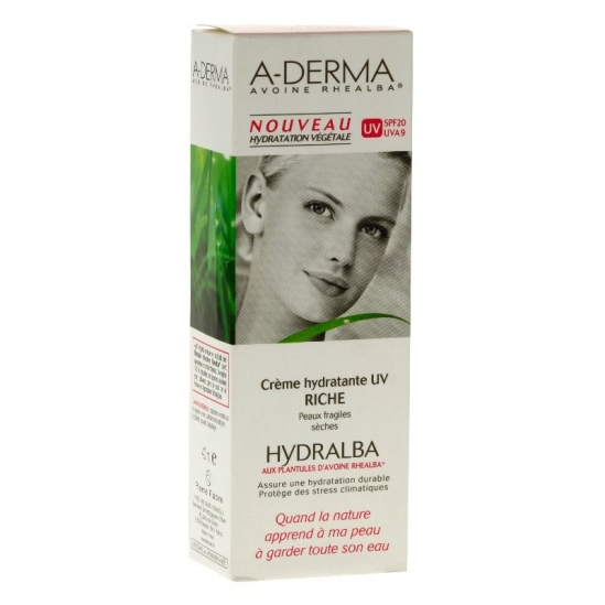 A-Derma Hydralba Crème Hydratante Riche 40ml