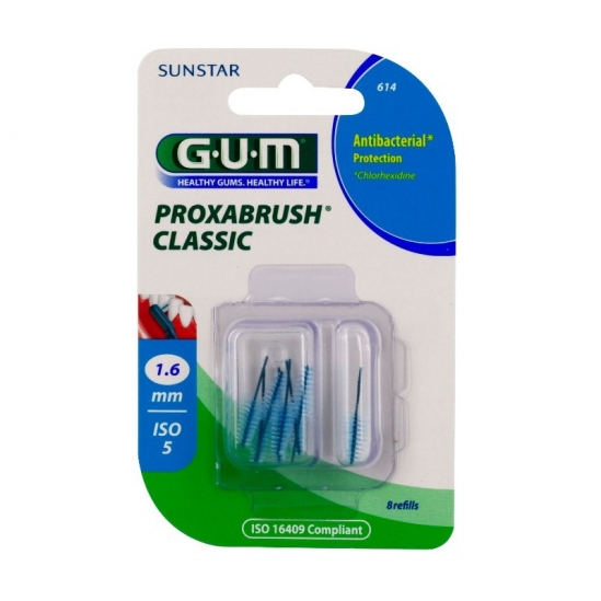 Gum brossettes interdentaires proxabrush classic x8