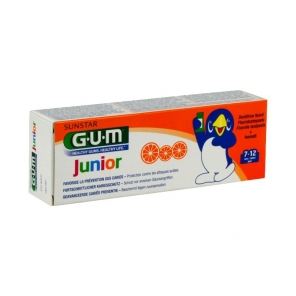 Gum junior dentifrice 7-12ans 50ml