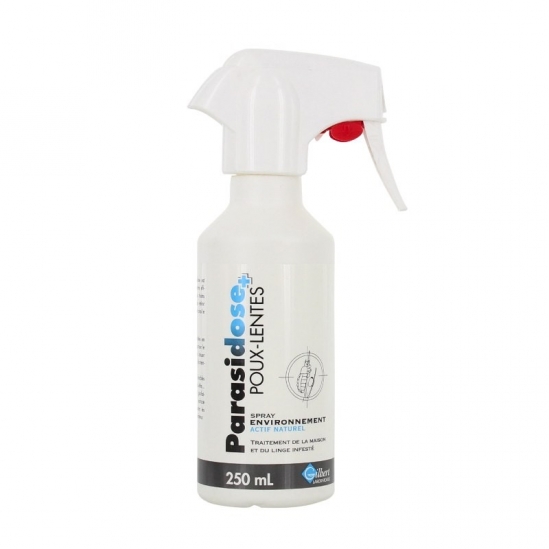 Parasidose spray environnement poux lentes 250ML