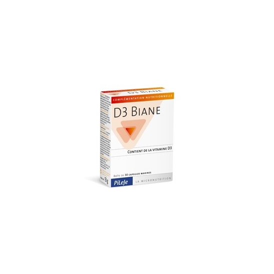 Pilèje D3 Biane 30 capsules