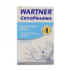 Cryopharma wartner traitement verrues pieds mains