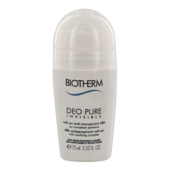 Biotherm Déo Pure Invisible Roll-On Anti-Transpirant 48h 75 ml 