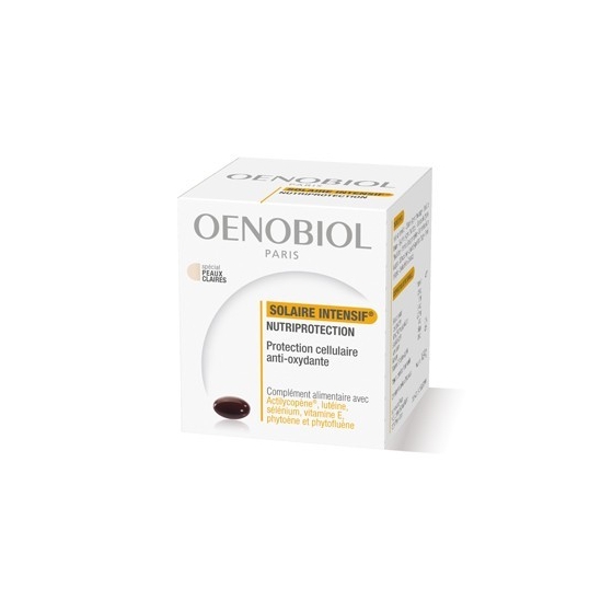 Oenobiol Solaire Intensif nutriprotection 30 capsules