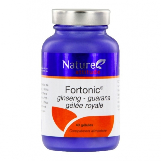 Nature attitude fortonic gelée royale 40 gélules