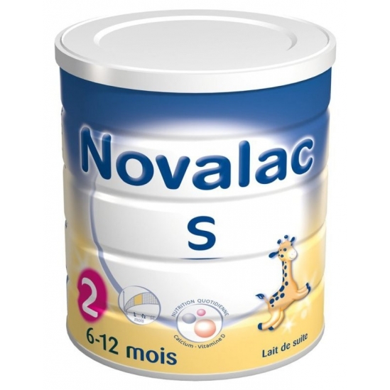 Novalac satiété lait 2ème age 6 à 12 mois 800g