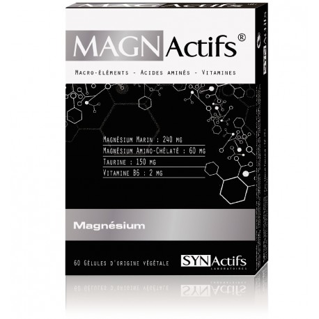 Aragan Synactifs MagnActifs 60 gélules