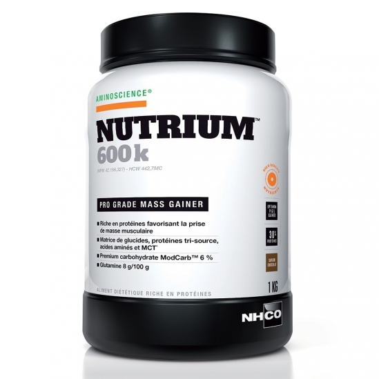 Nhco Nutrium 600k Prise de Masse 1 kg