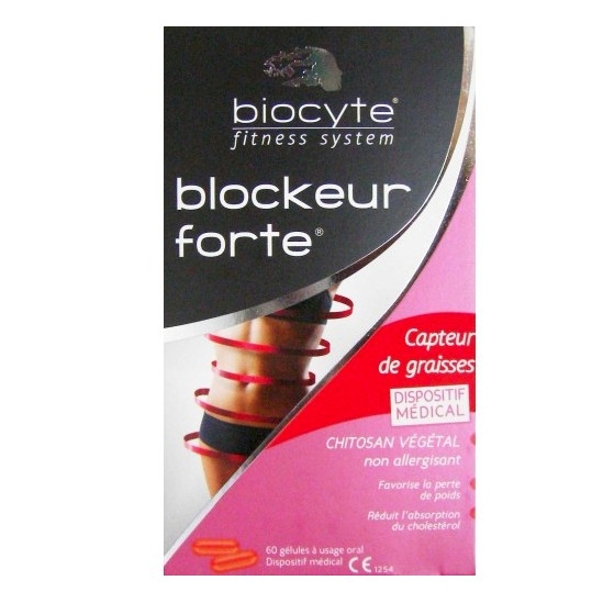 Biocyte blockeur forte capteur de graisses 60 gélules