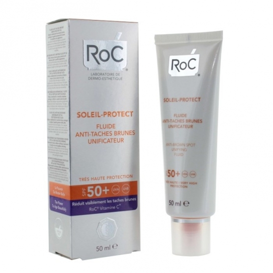 Roc fluide anti-tâches brunes unificateur spf 50 + 50ml