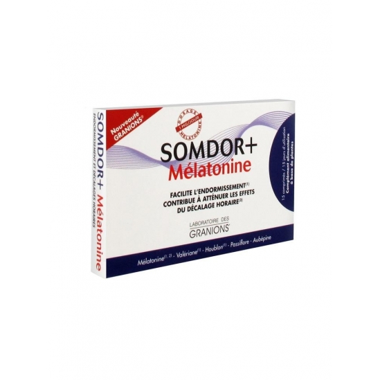 Ea Pharma Granions Somdor+ Mélatonine 15comprimés