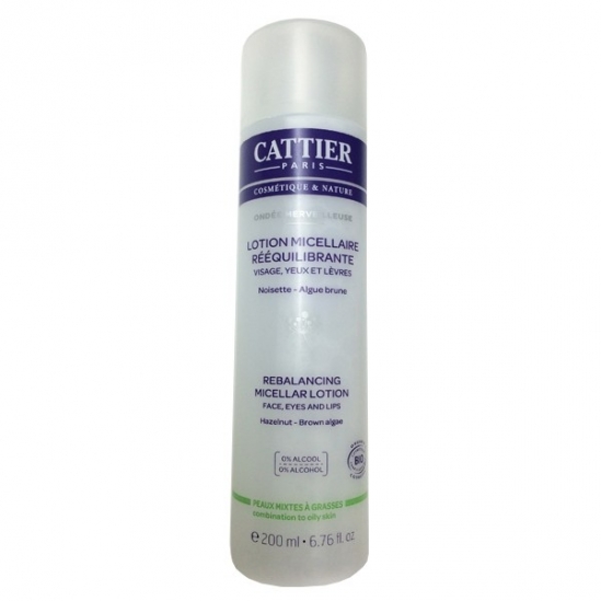 Cattier Lotion Micellaire Rééquilibrante 200ml