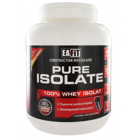 Eafit Pure Isolate Fruits Rouges 750g