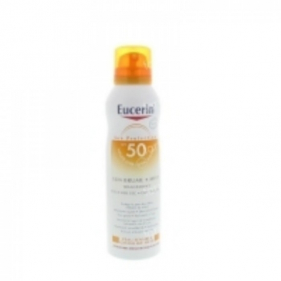 Eucerin Sun brume rafraichissante transparente toucher sec 50+ 200 ml