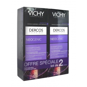 Vichy Dercos Neogenic Shampooing Redensifiant Lot de 2x200ml