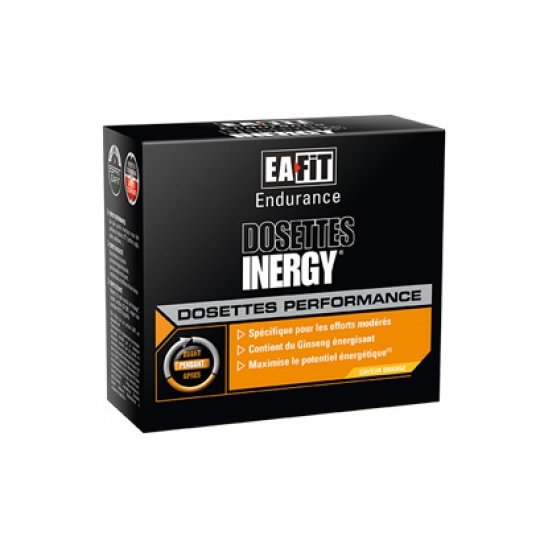 Eafit Energie perfomer orange 10 dosettes x25gr