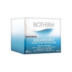 Biotherm Aquasource Total Eye Revitalizer Soin Yeux Effet Froid 15 ml