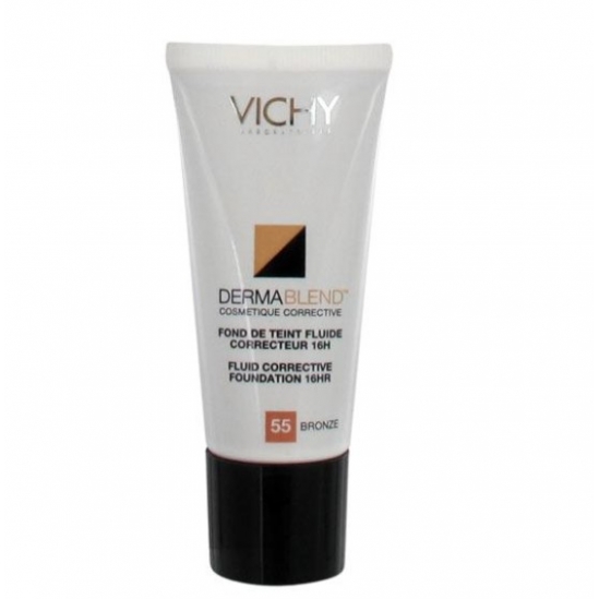 Vichy Dermablend n°55 Bronze Fond de Teint Fluide Correcteur 30ml