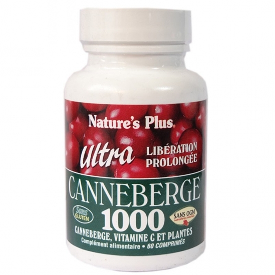 Nature's Plus Ultra Canneberge 60 comprimés