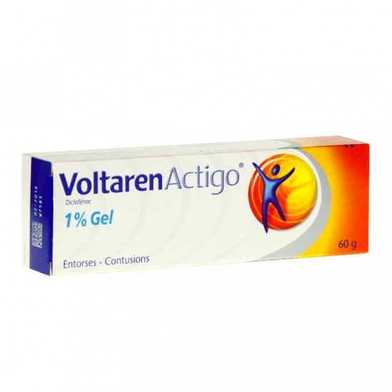 Volarenactigo 1 % gel 60g