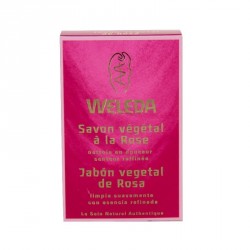 Weleda savon végétal rose 100g