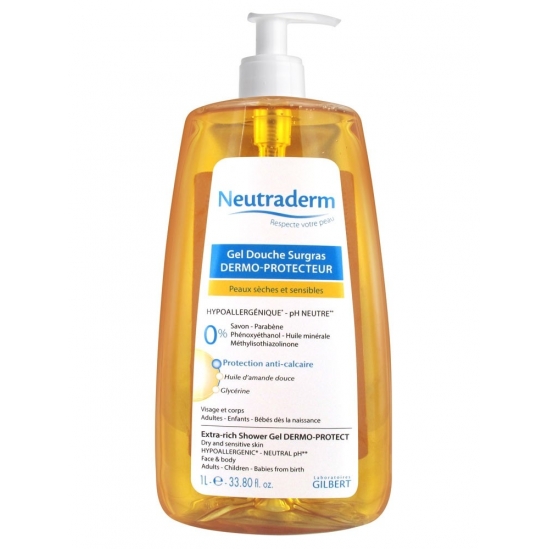 Neutraderm Gel Douche Surgras Dermo-Protecteur 1 L