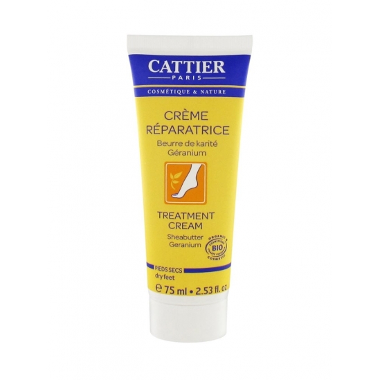 Cattier Crème Réparatrice Beurre De Karité Géranium 75 ml