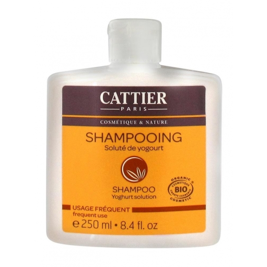 Cattier Shampooing Usage Fréquent Soluté de Yogourt 250 ml