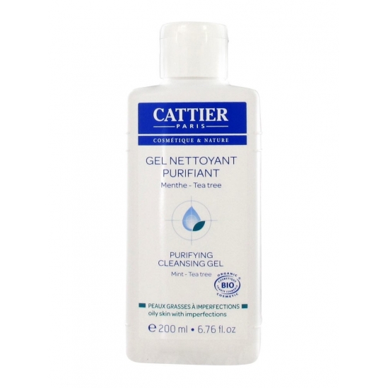 Cattier Gel Nettoyant Purifiant 200 ml