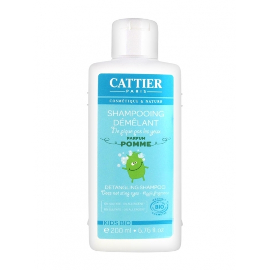 Cattier Kids Bio Shampooing Démêlant 200 ml