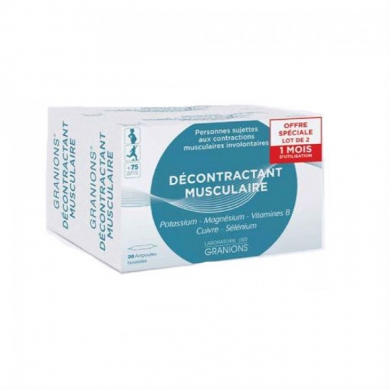 Granions Décontractant Musculaire 2x30 ampoules