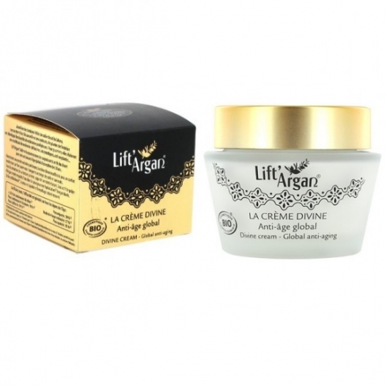 Lift'Argan Crème Divine Anti-Âge Visage 50 ml