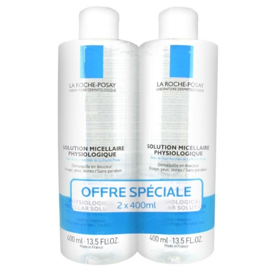 La Roche-Posay Solution Micellaire 2 x 400 ml