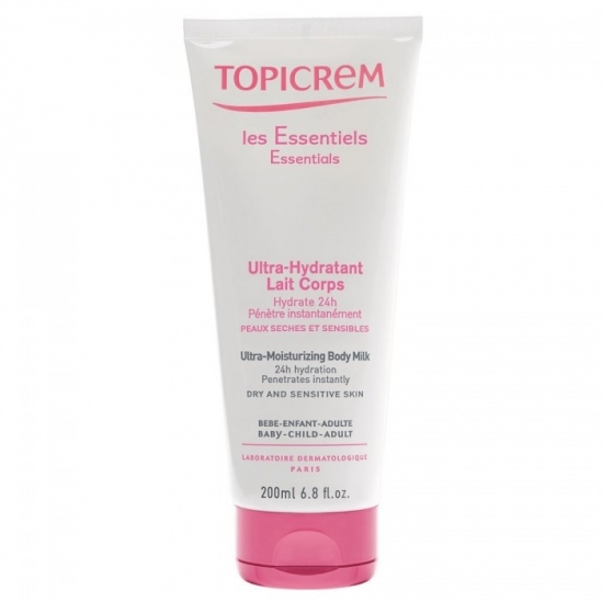 Topicrem lait corps ultra-hydratant 200ml