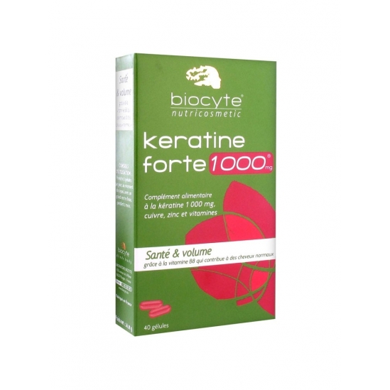 Biocyte Keratine Forte 1000mg 40 gélules