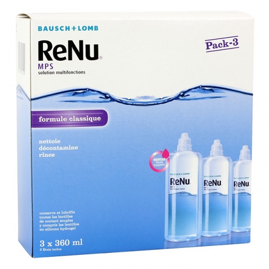 Renu MPS solution multifonctions 3 x 360 ml